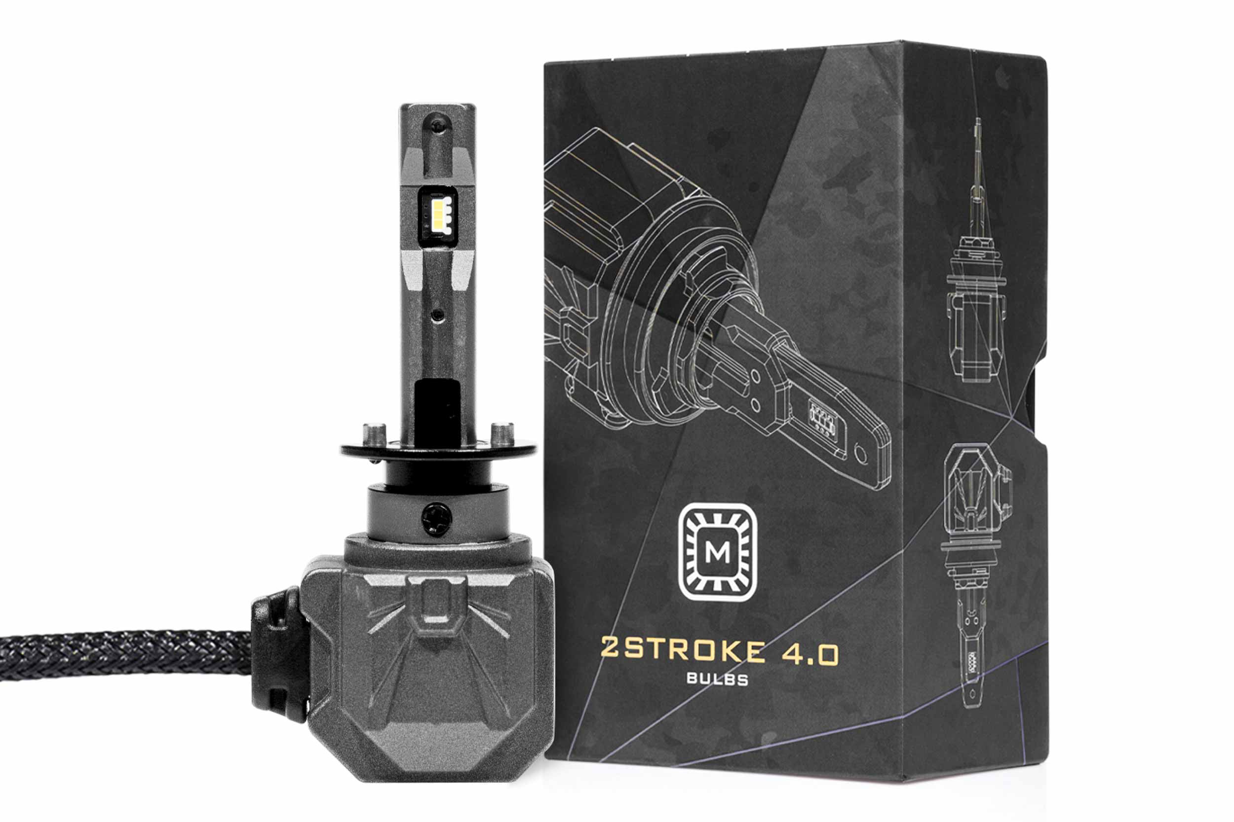 Morimoto H1: 2Stroke 4.0 LED Bulb (Each)
