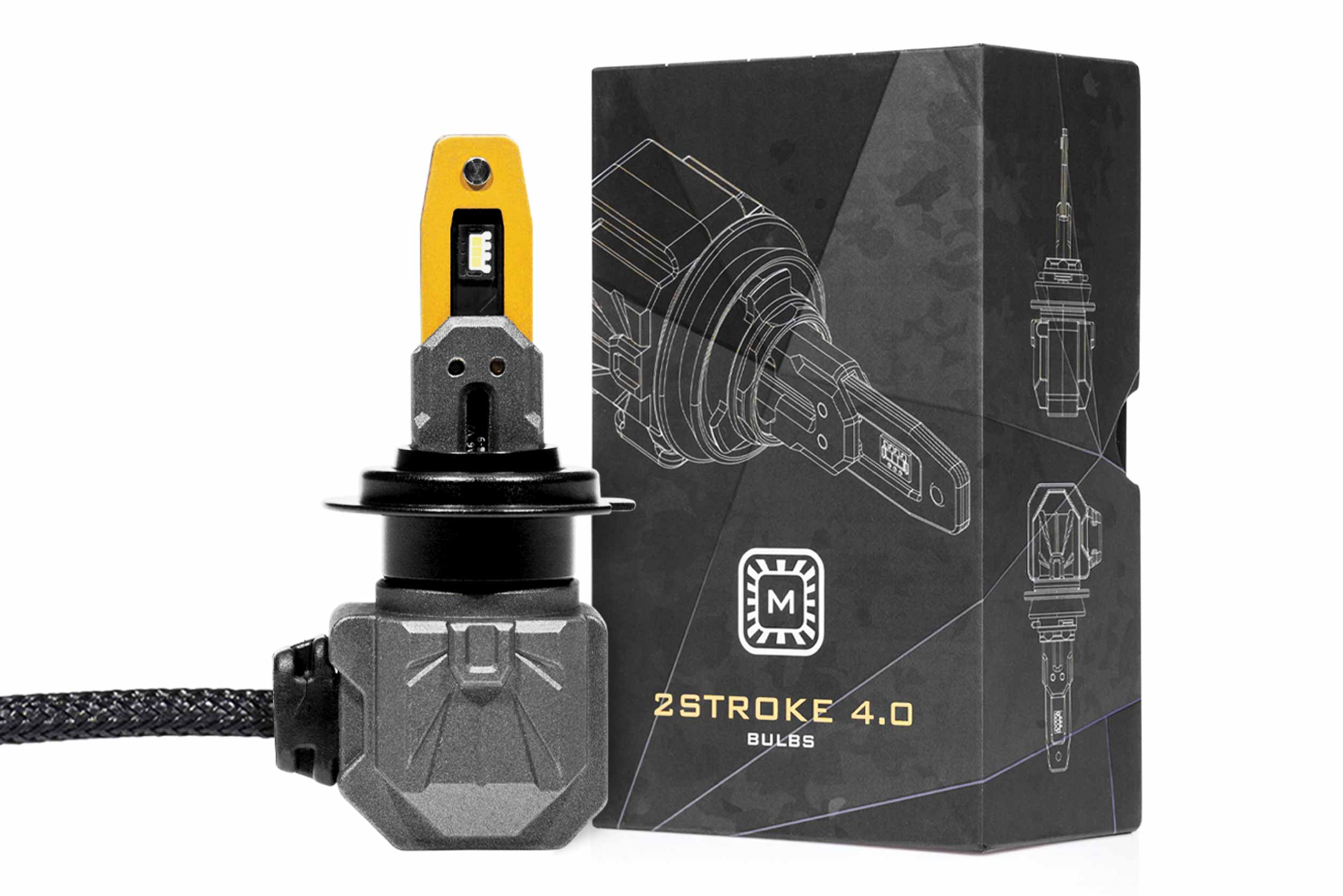 Morimoto H7: 2Stroke 4.0 LED Bulb (Each)