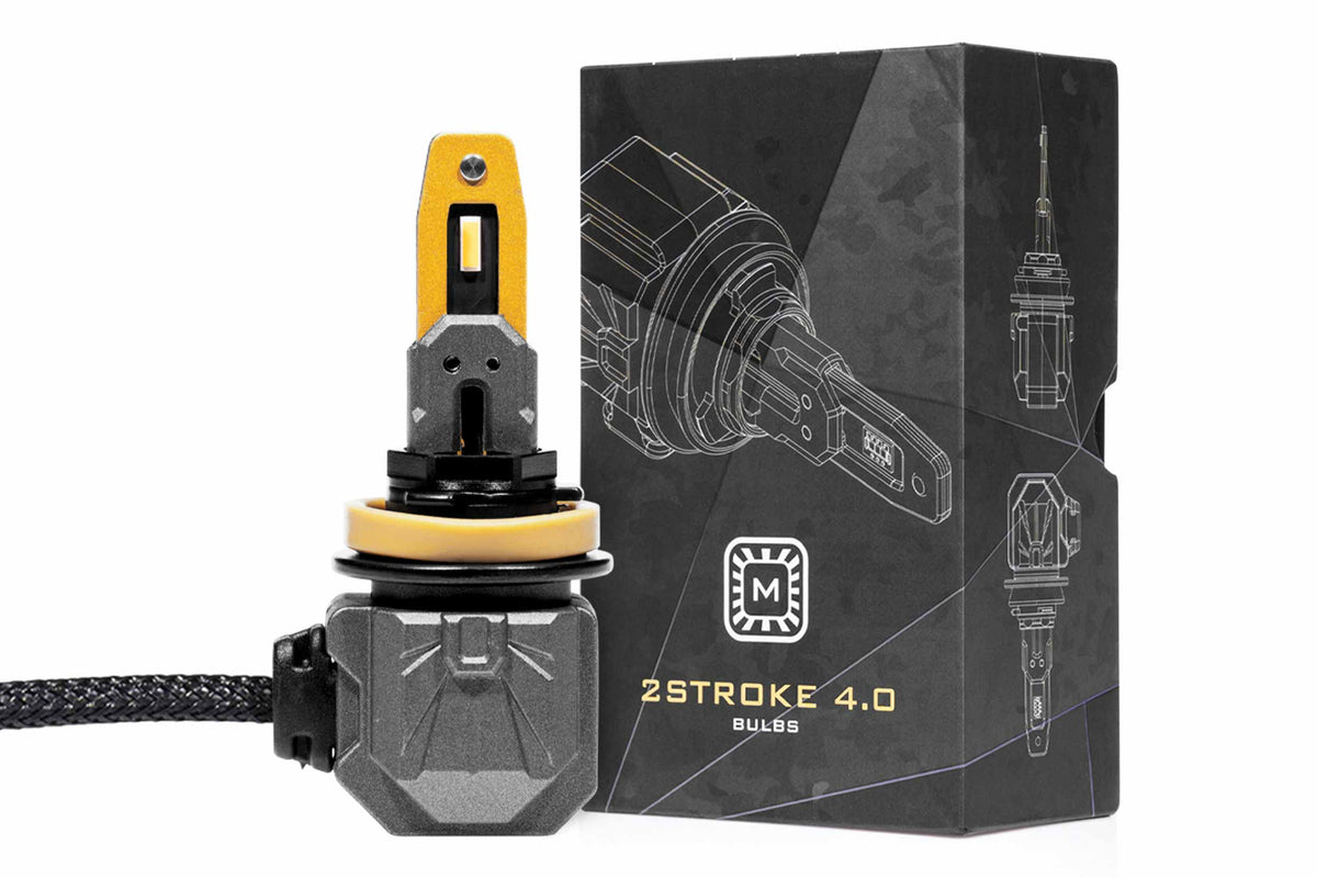 Morimoto H11/H9/H8: 2Stroke 4.0 LED Bulb (Yellow) (Each)
