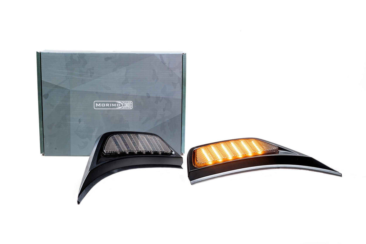 Morimoto XB LED Side Markers: Jeep JL / JT (18+ / Side Vent / Set)