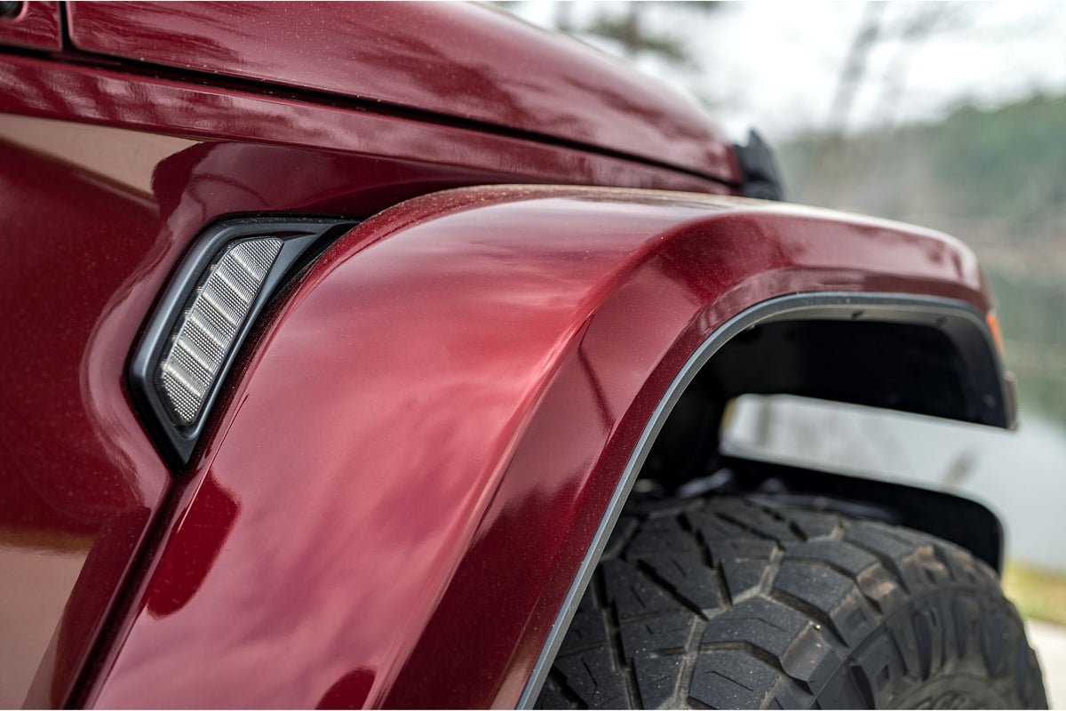 Morimoto XB LED Side Markers: Jeep JL / JT (18+ / Side Vent / Set)