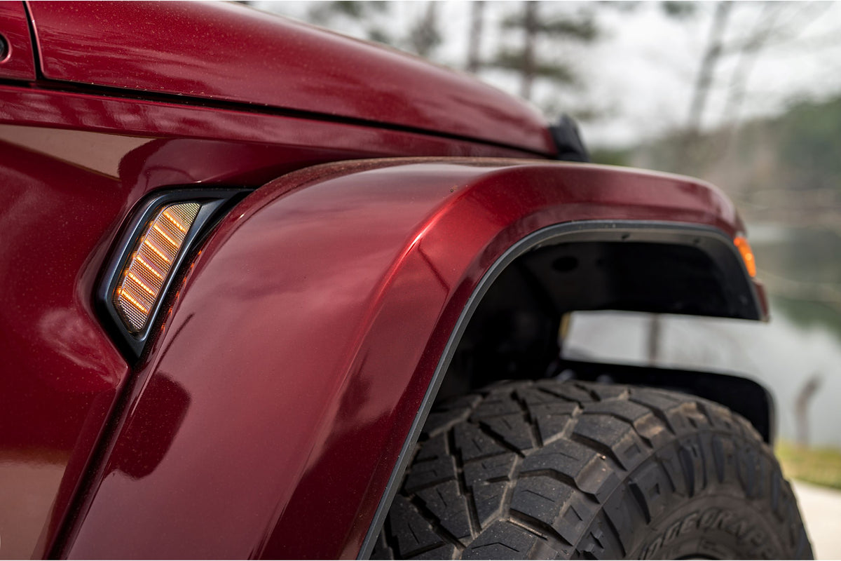 Morimoto XB LED Side Markers: Jeep JL / JT (18+ / Side Vent / Set)