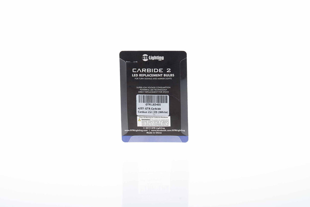 GTR Lighting 4257: GTR Carbide Canbus 2.0 LED (White)