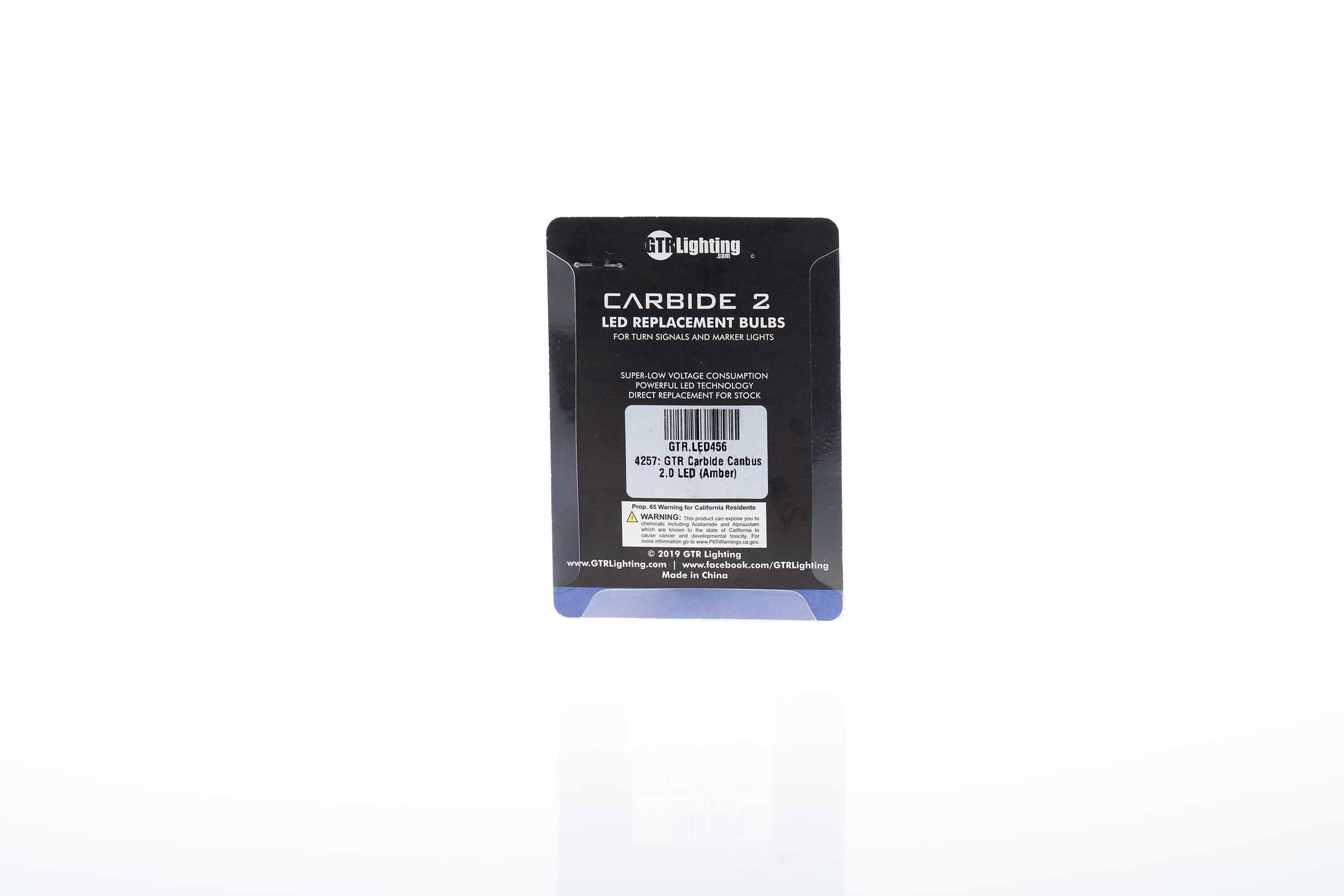 GTR Lighting 4257: GTR Carbide Canbus 2.0 LED (Amber)