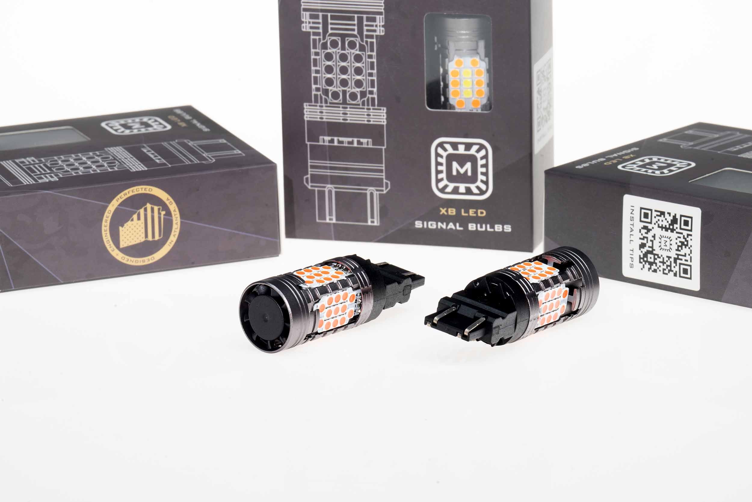 Morimoto 4257: XB LED Bulbs (Red / Set)