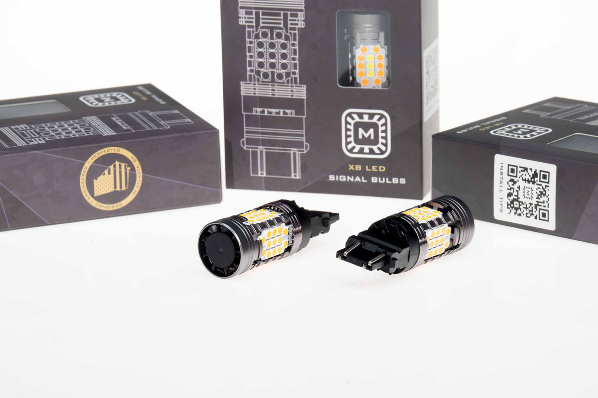 Morimoto 7440/7443: XB LED Bulbs (Amber / Set)