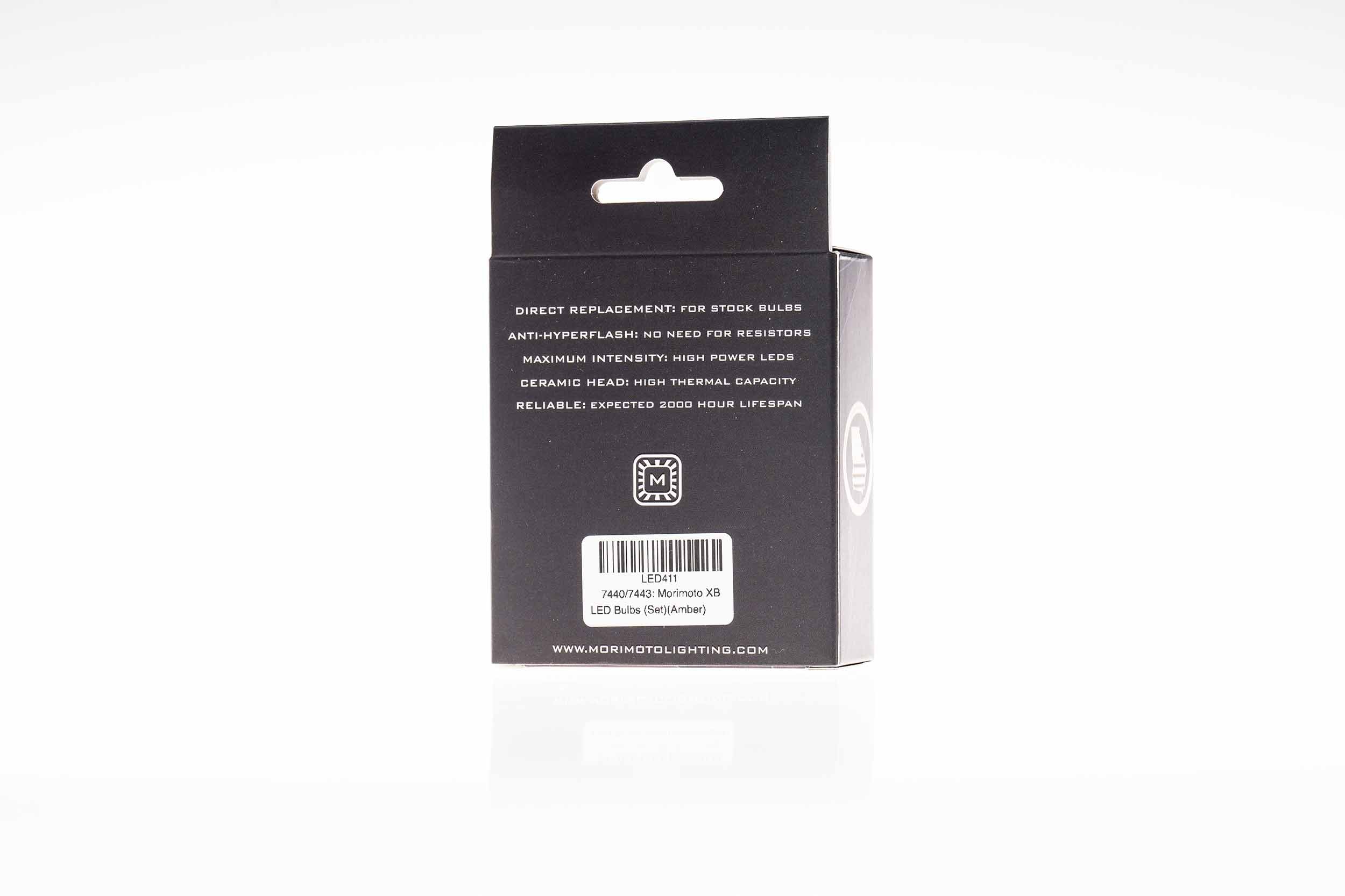 Morimoto 7440/7443: XB LED Bulbs (Amber / Set)