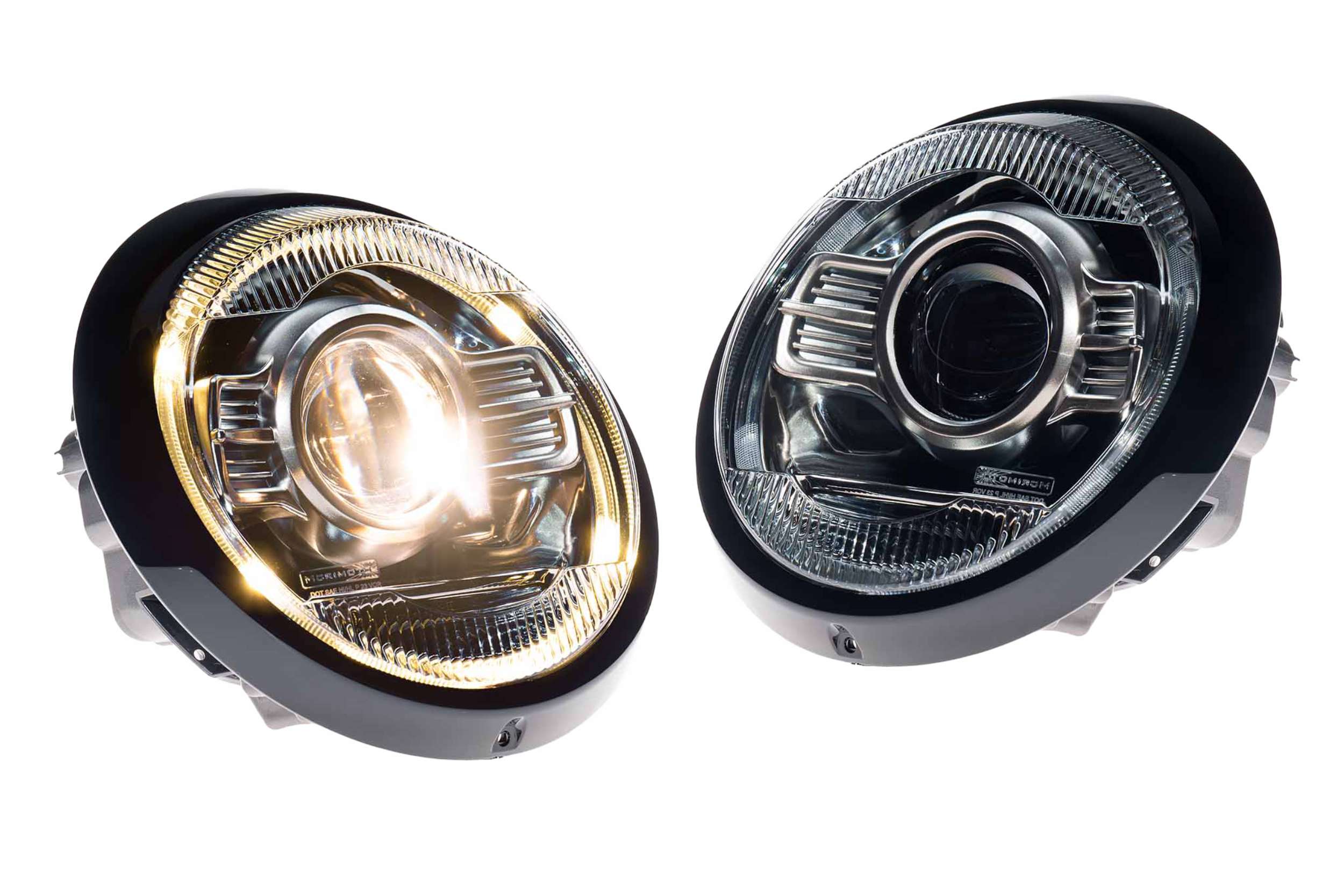 Morimoto XB LED Headlights: Porsche 964 (Classic White / Set)
