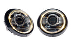 Morimoto XB LED Headlights: Porsche 964 (Classic White / Set)
