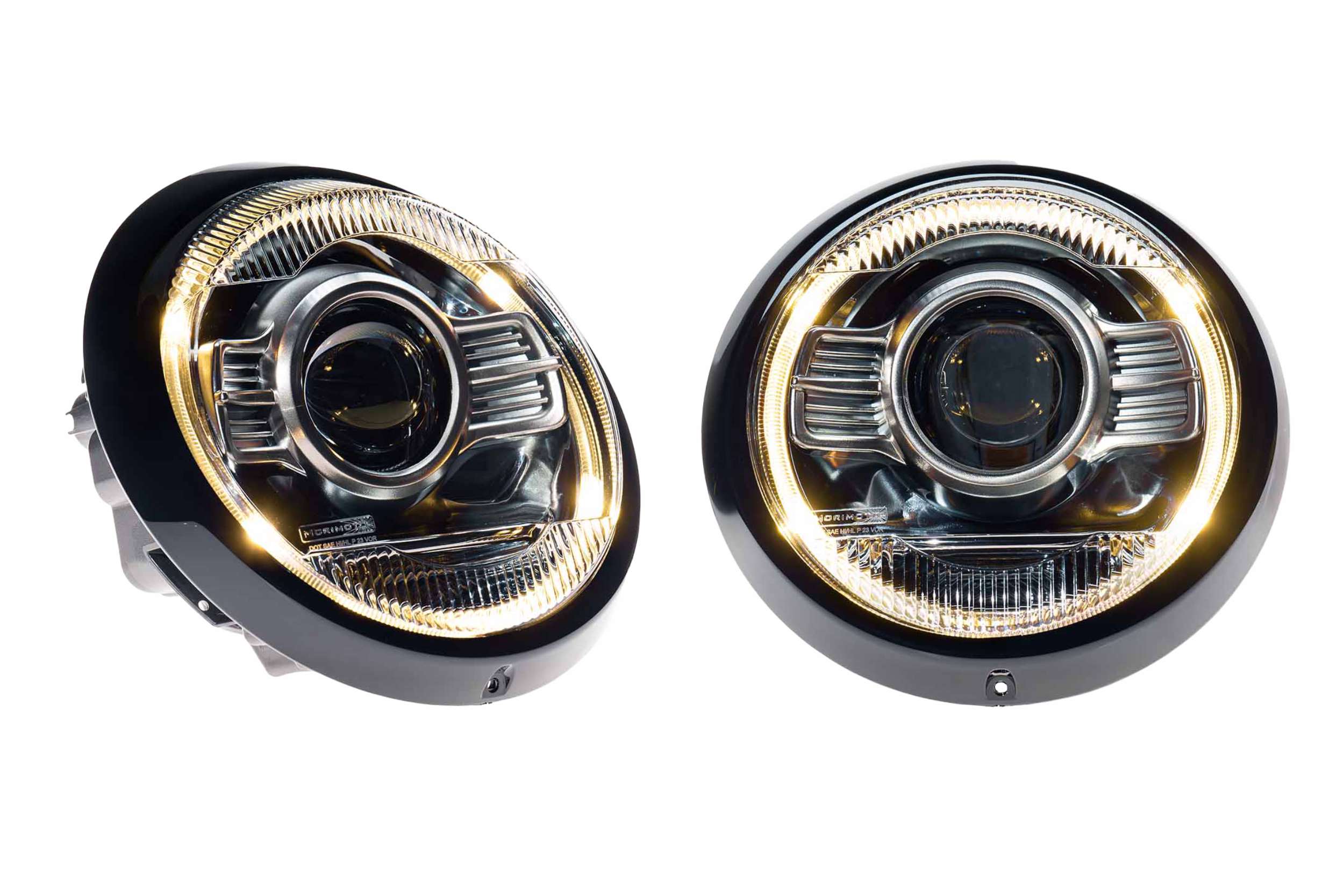 Morimoto XB LED Headlights: Porsche 964 (Classic White / Set)