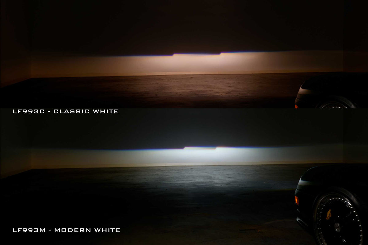 Morimoto XB LED Headlights: Porsche 993 (Classic White / Set)