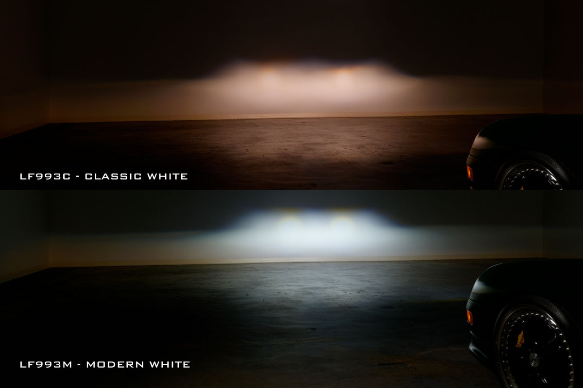 Morimoto XB LED Headlights: Porsche 993 (Classic White / Set)