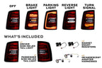 Morimoto XB LED Tail Lights: Ram HD (19-24 / Red Lens / Set)