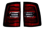 Morimoto XB LED Tail Lights: Ram HD (19-24 / Red Lens / Set)
