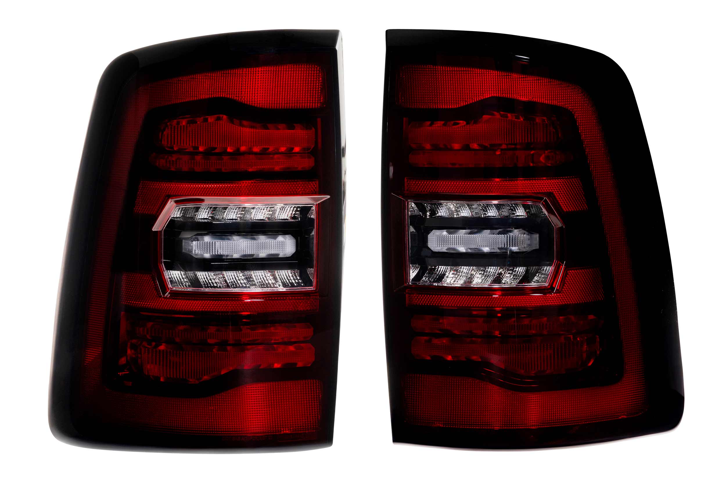 Morimoto XB LED Tail Lights: Ram HD (19-24 / Red Lens / Set)