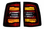 Morimoto XB LED Tail Lights: Ram HD (19-24 / Red Lens / Set)