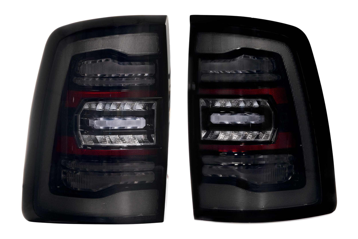 Morimoto XB LED Tail Lights: Ram HD (19-24 / Smoked Lens / Set)