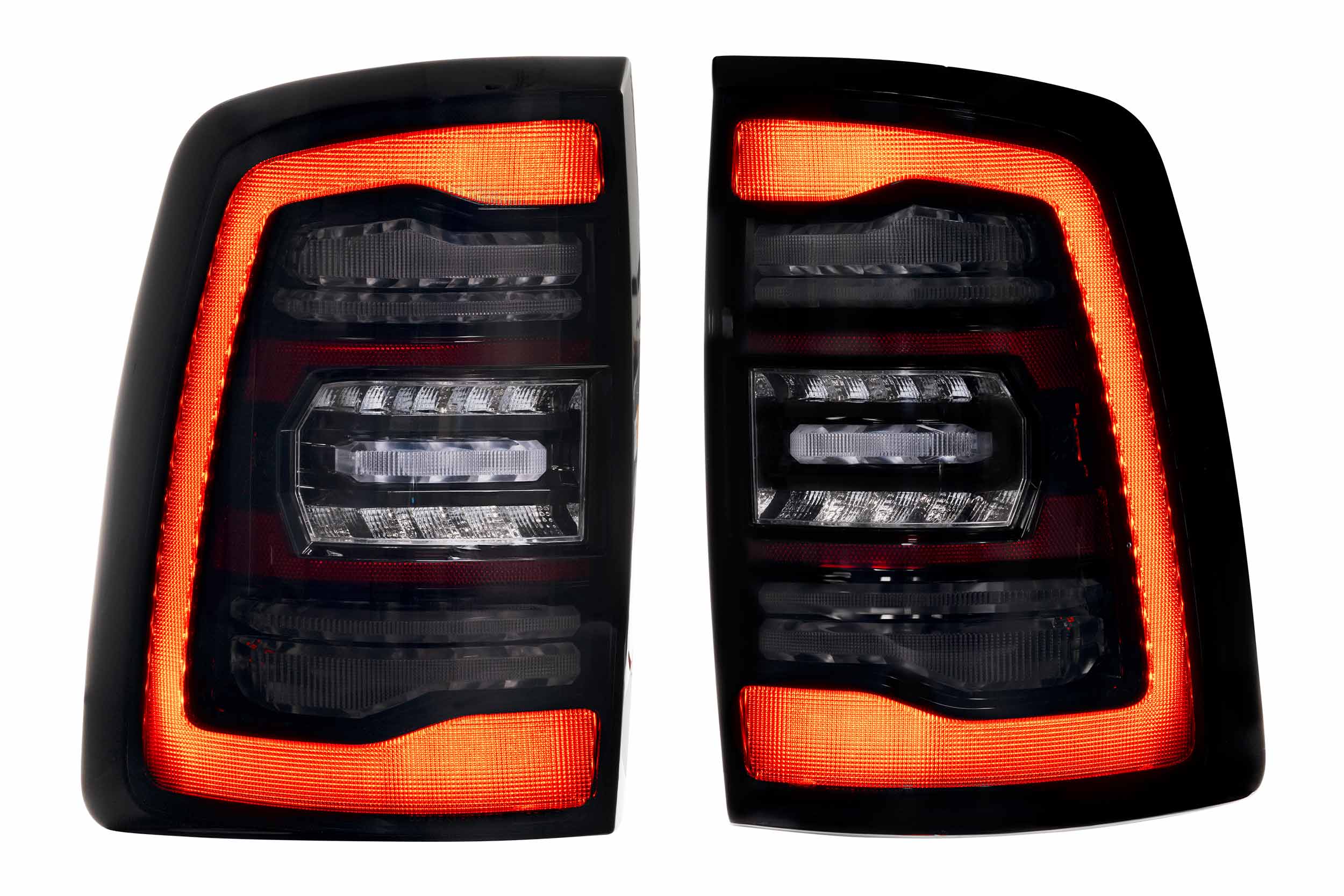 Morimoto XB LED Tail Lights: Ram HD (19-24 / Smoked Lens / Set)