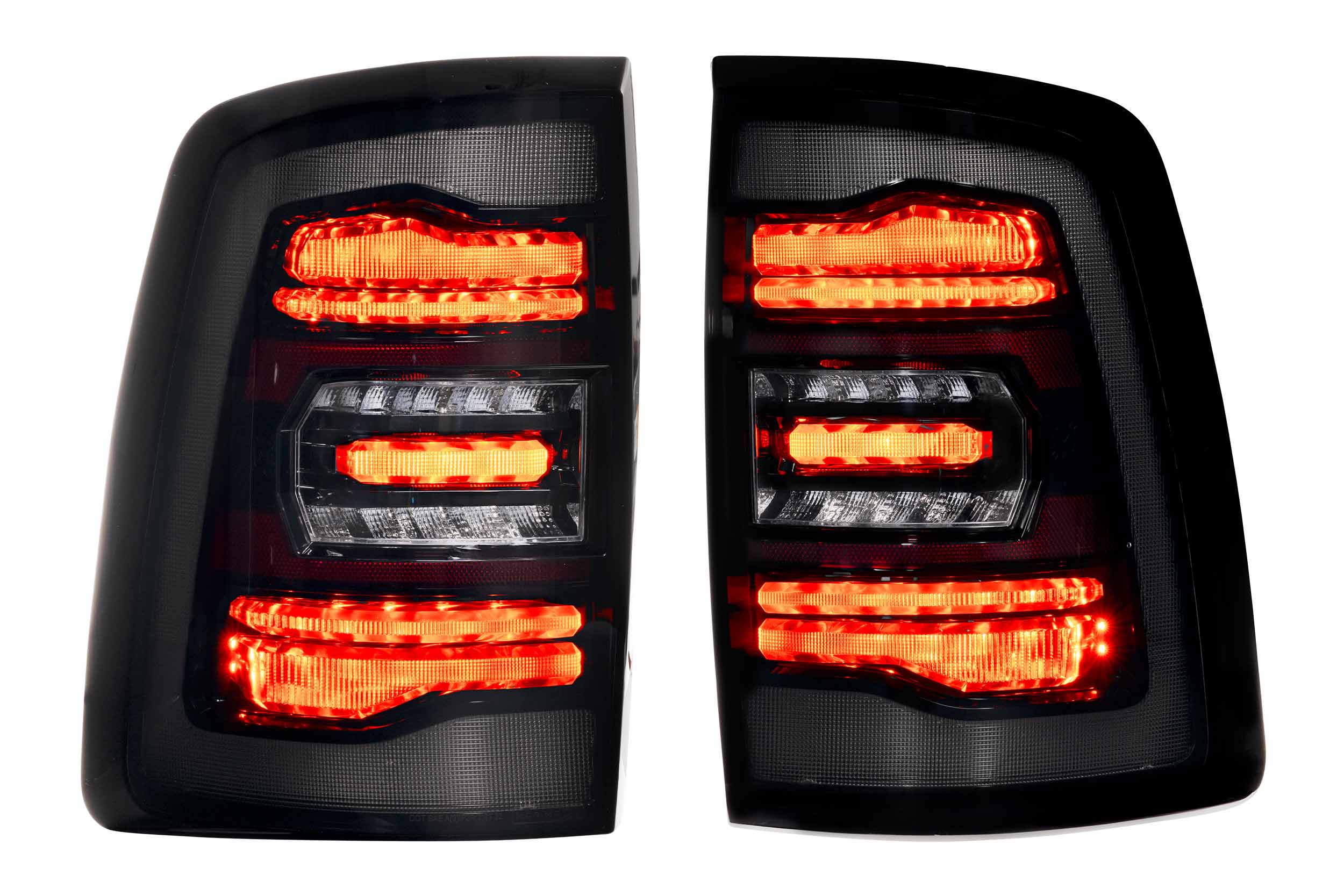 Morimoto XB LED Tail Lights: Ram HD (19-24 / Smoked Lens / Set)