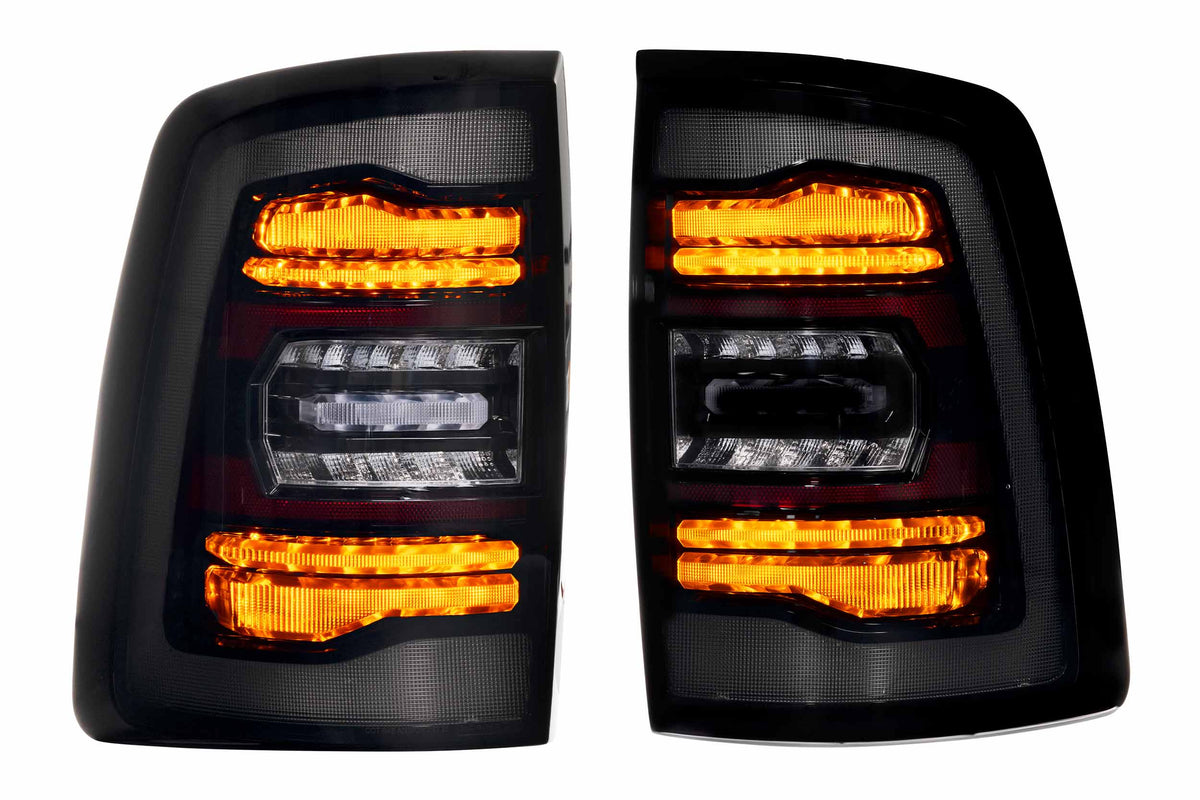 Morimoto XB LED Tail Lights: Ram HD (19-24 / Smoked Lens / Set)