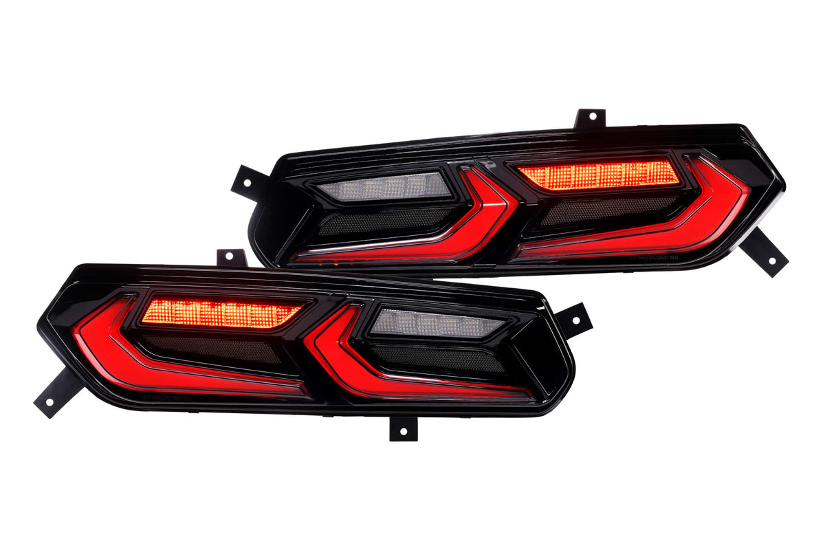 Morimoto XB LED Tail Lights: Corvette C7 (14-19 / Smoked Lens Facelift / Set)