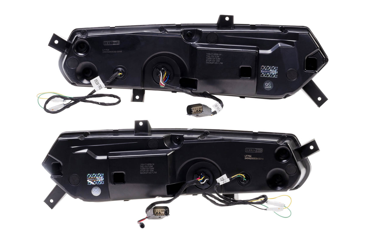 Morimoto XB LED Tail Lights: Corvette C7 (14-19 / Smoked Lens Facelift / Set)