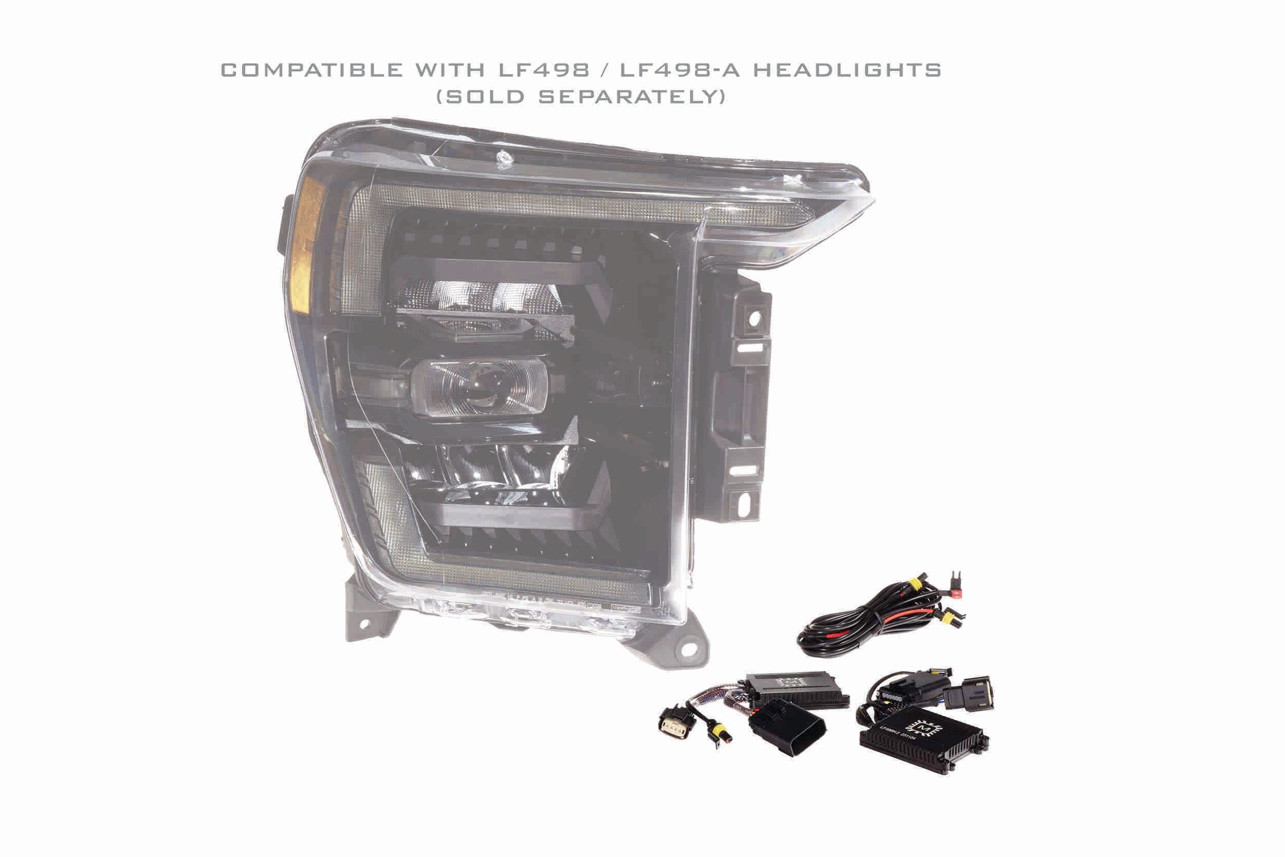 Morimoto OE LED Headlight Adapters: 2021+ Ford F150