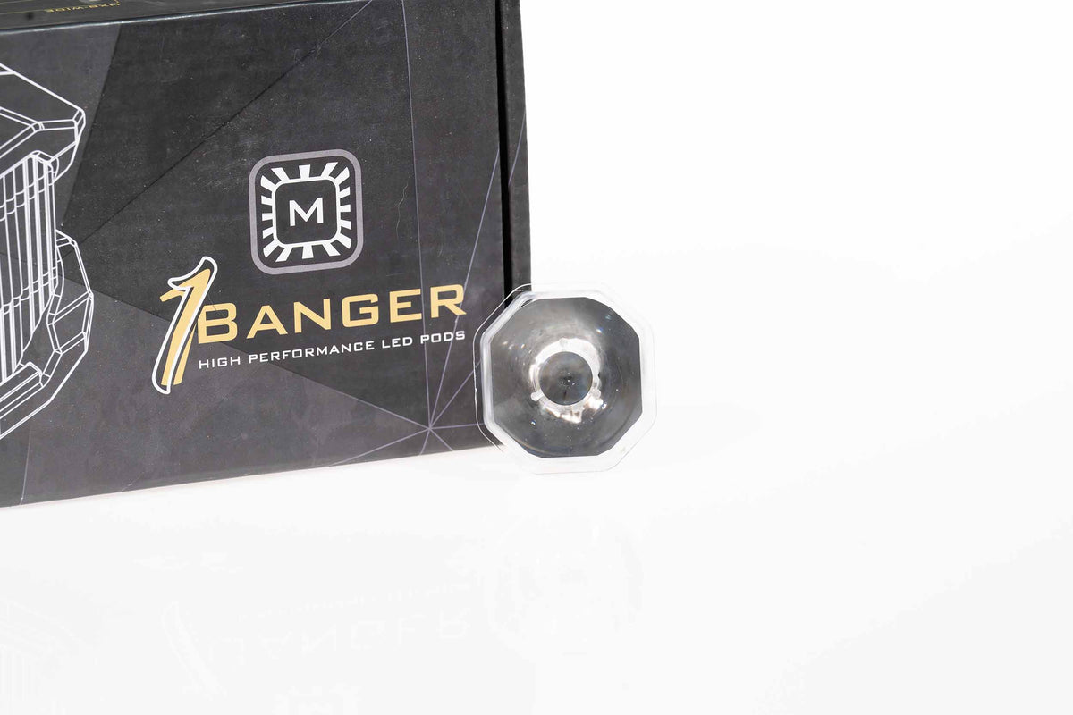Morimoto Lens Only: 1Banger (White / Spot / Each)