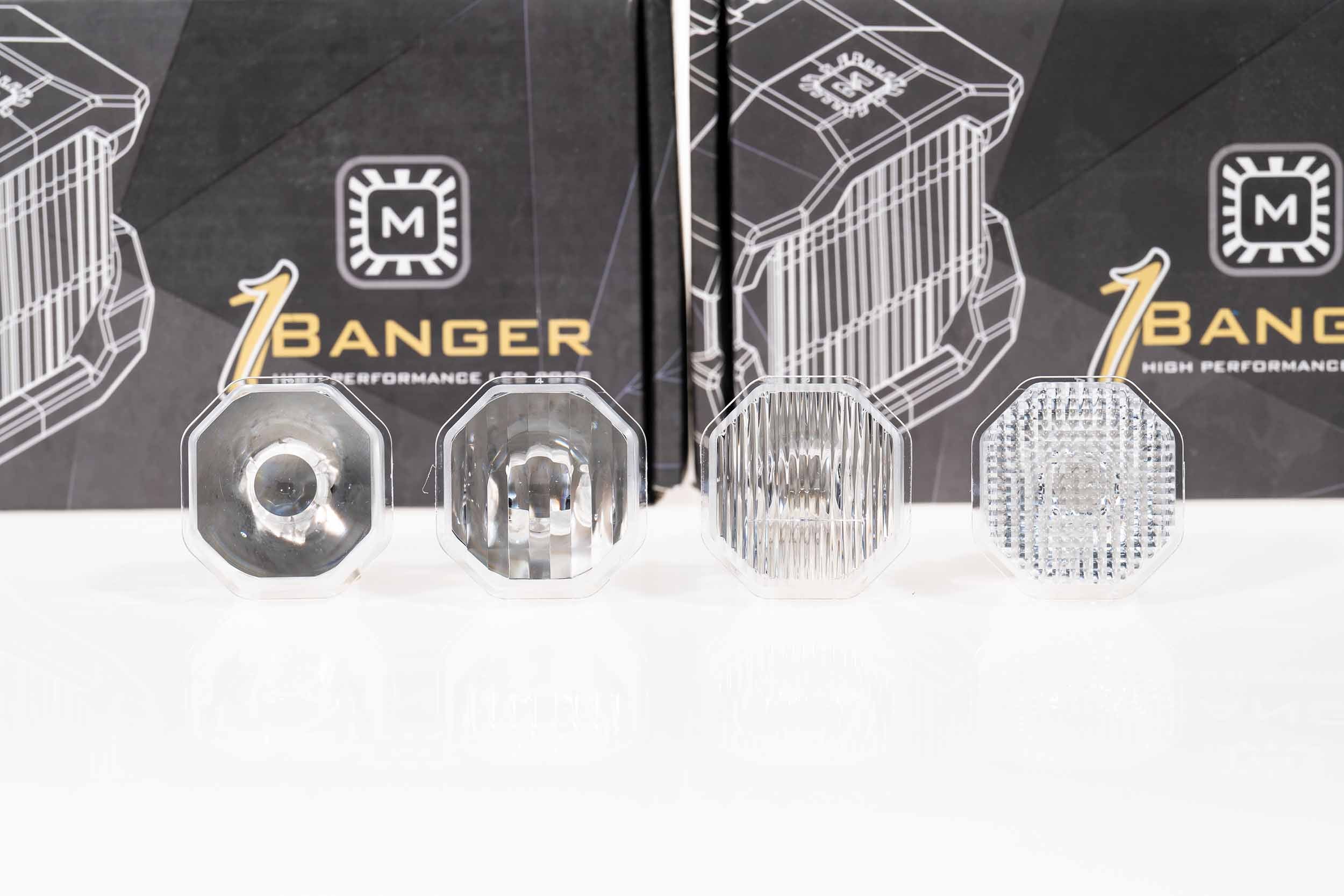 Morimoto Lens Only: 1Banger (White / Spot / Each)
