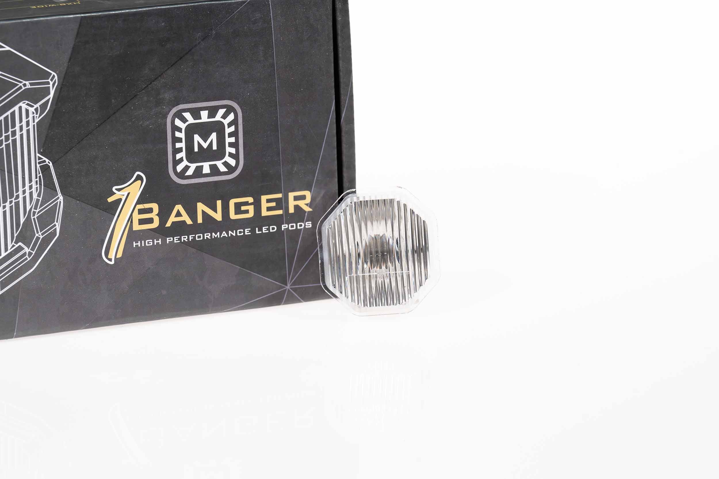 Morimoto Lens Only: 1Banger (White / Wide / Each)