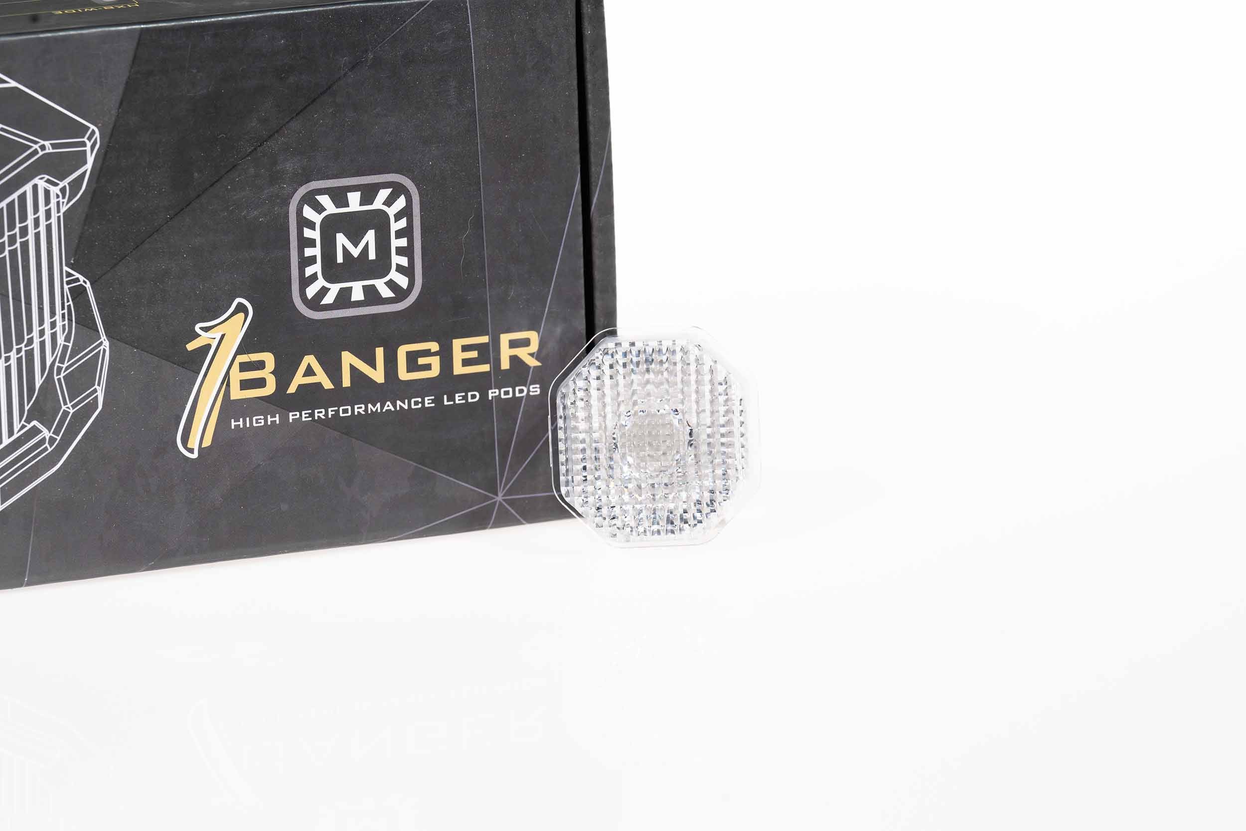Morimoto Lens Only: 1Banger (White / Flood / Each)
