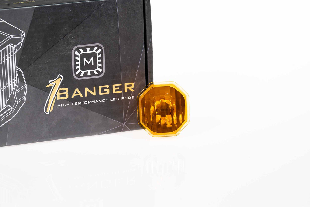 Morimoto Lens Only: 1Banger (Yellow / Combo / Each)