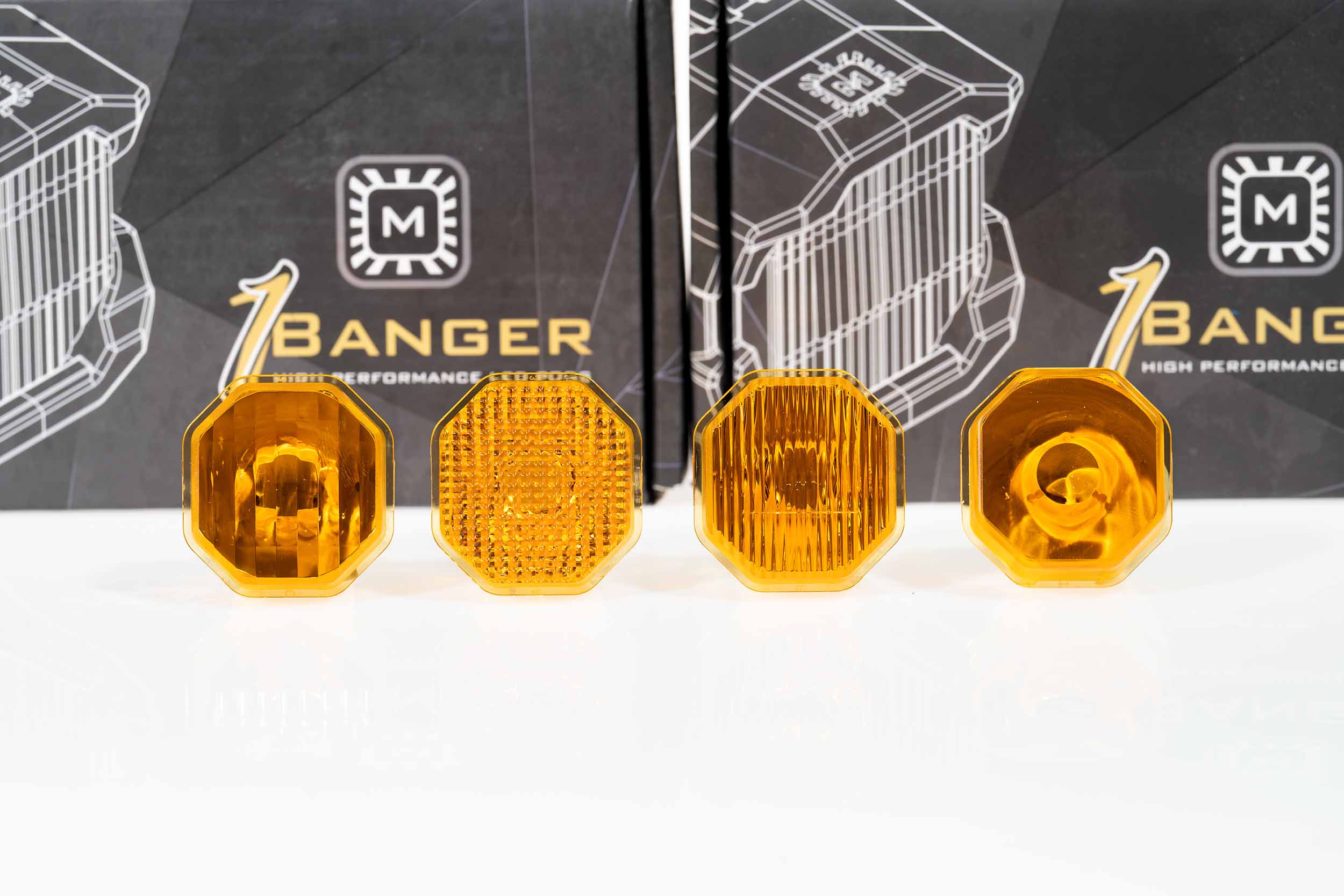 Morimoto Lens Only: 1Banger (Yellow / Combo / Each)