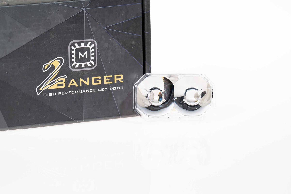 Morimoto Lens Only: 2Banger (White / Spot / Each)