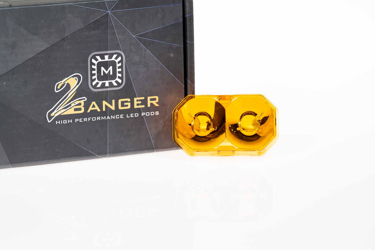 Morimoto Lens Only: 2Banger (Yellow / Spot / Each)