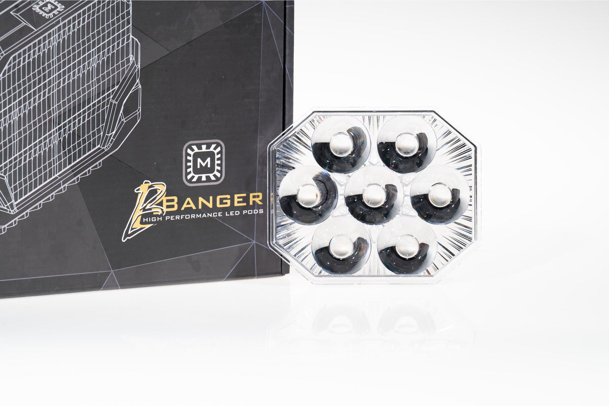 Morimoto Lens Only: BigBanger (White / Spot / Each)