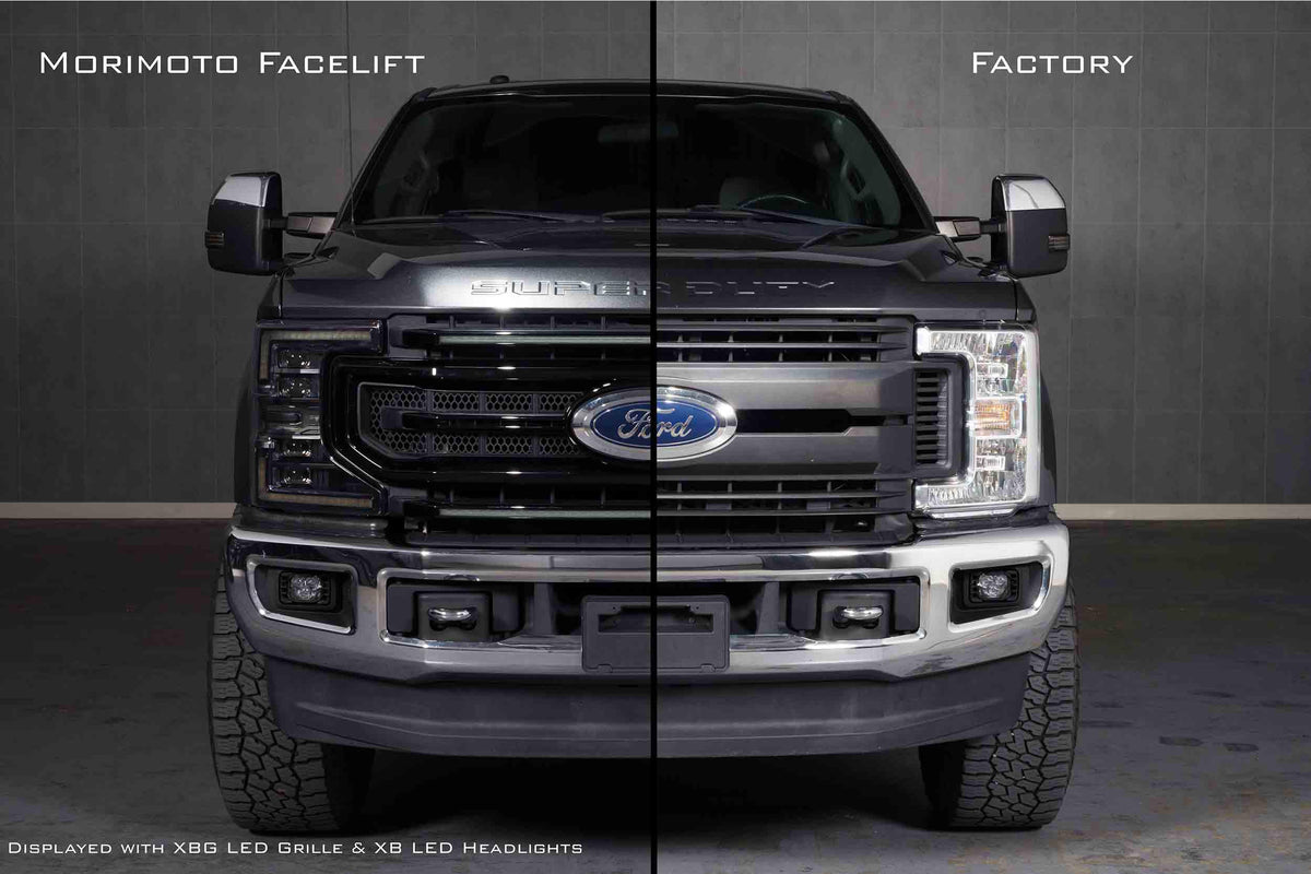 Morimoto XBG: Ford Super Duty Front End Conversion Kit (17-19 to 20-22)