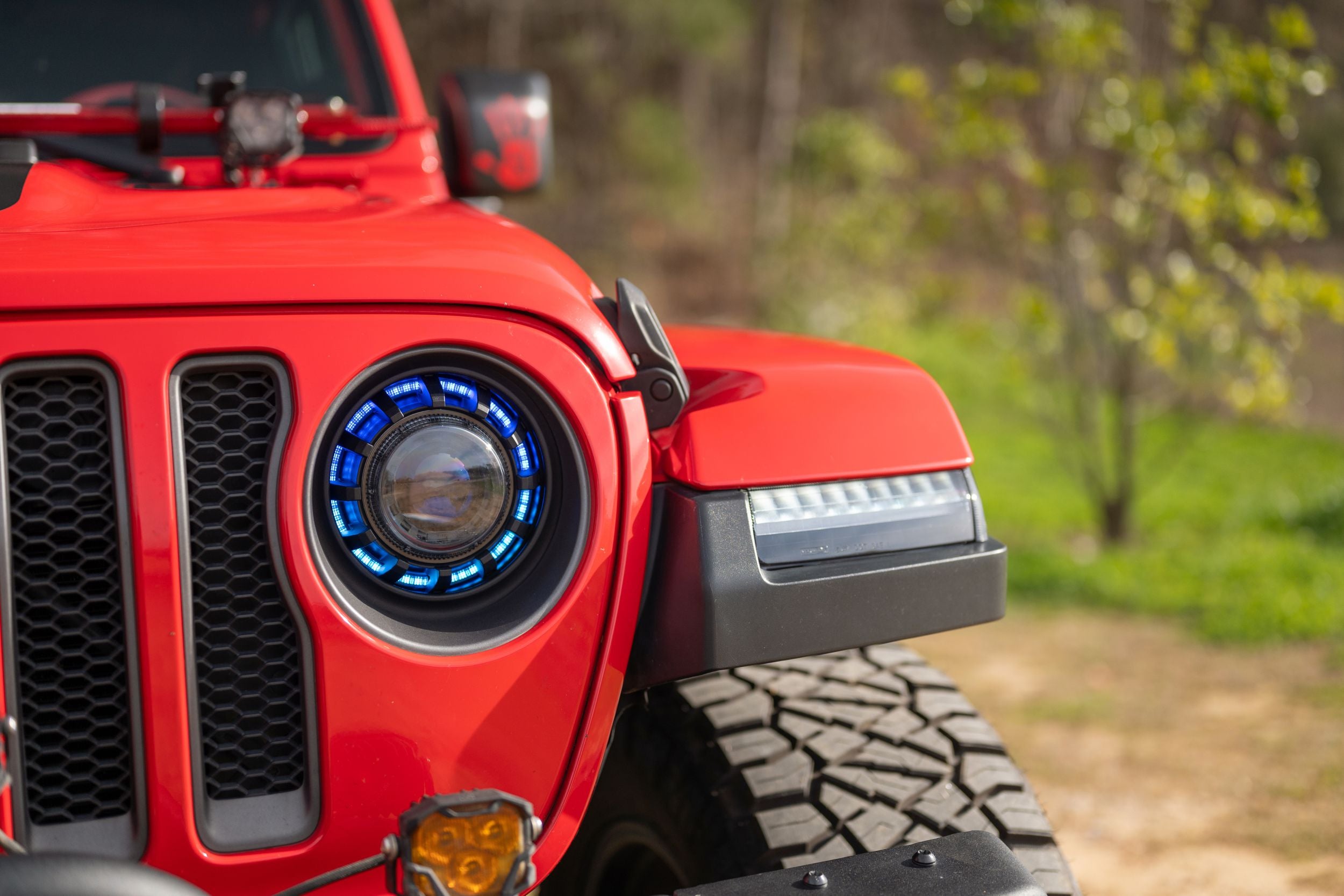 Morimoto Super7 RGBW Halo System: Jeep JL/JT (2018+)