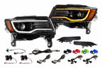 Morimoto XB LED Headlights: Jeep Grand Cherokee (14-22 / Gen II / Set)