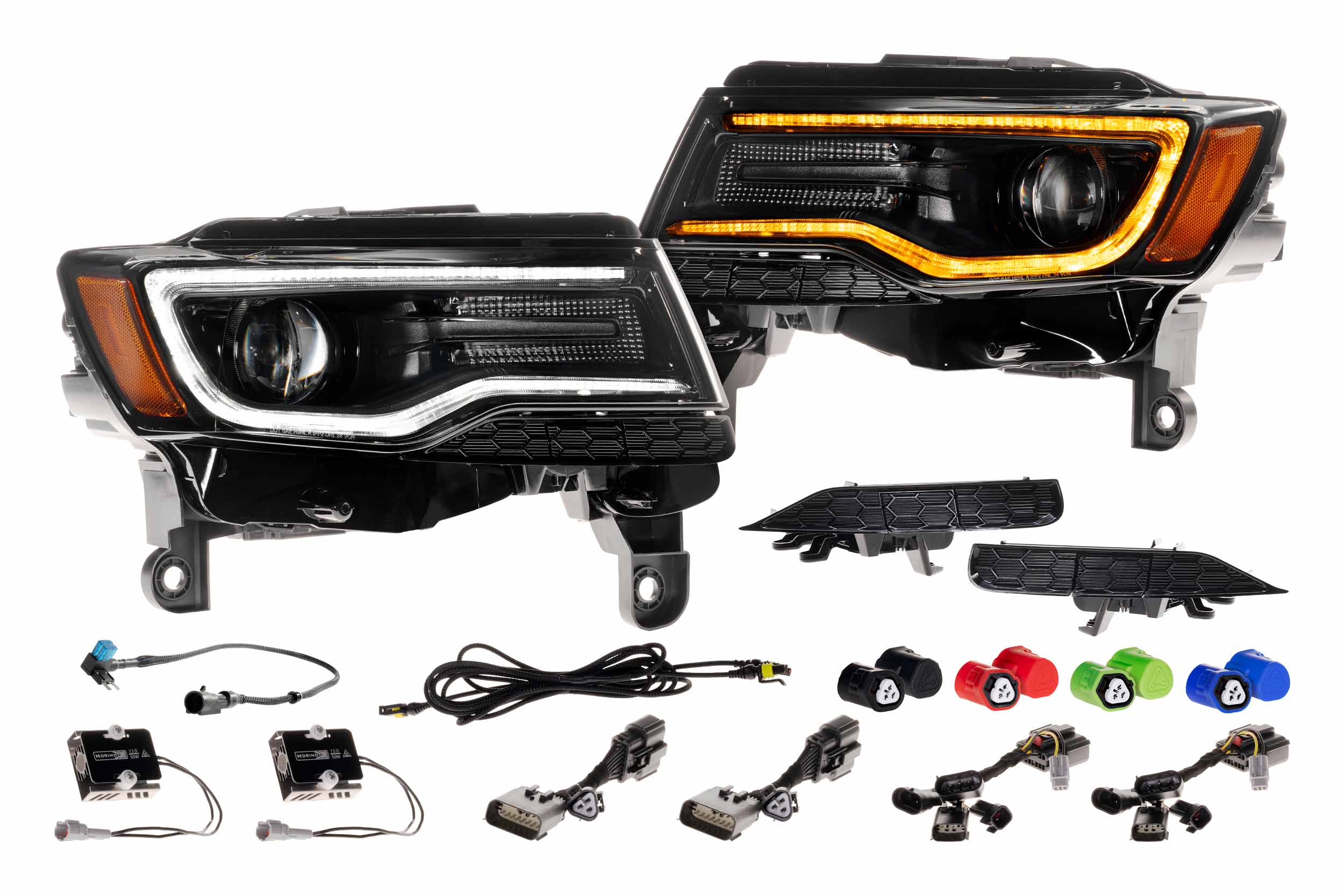 Morimoto XB LED Headlights: Jeep Grand Cherokee (14-22 / Gen II / Set)