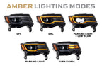 Morimoto XB LED Headlights: Jeep Grand Cherokee (14-22 / Gen II / Set)