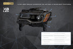 Morimoto XB LED Headlights: Jeep Grand Cherokee (14-22 / Gen II / Set)