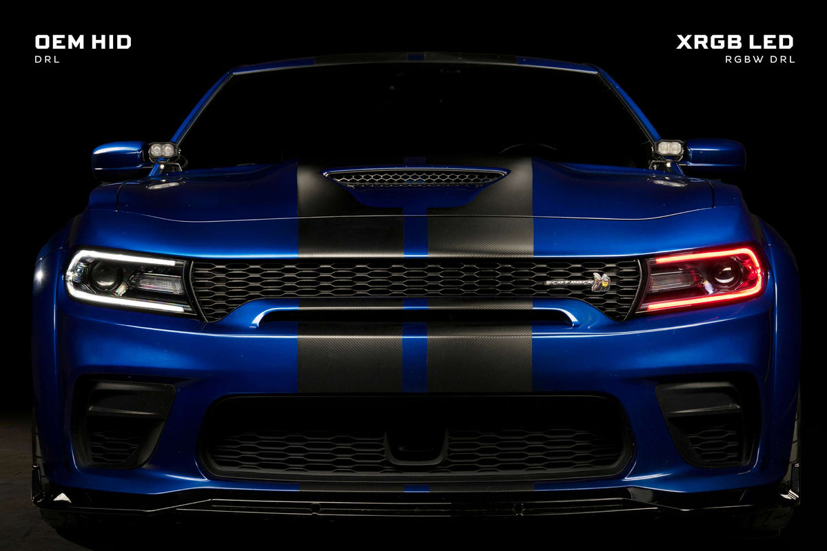 Morimoto XRGB LED Headlights: 15-23 Dodge Charger (Set)