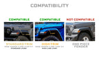 Morimoto High Line Jeep JL / JT XRGB Fender Flare Chop Kit (Set)
