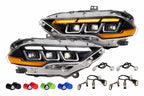 Morimoto XB LED Headlights: 18-23 Ford Mustang (Gen II / Set)
