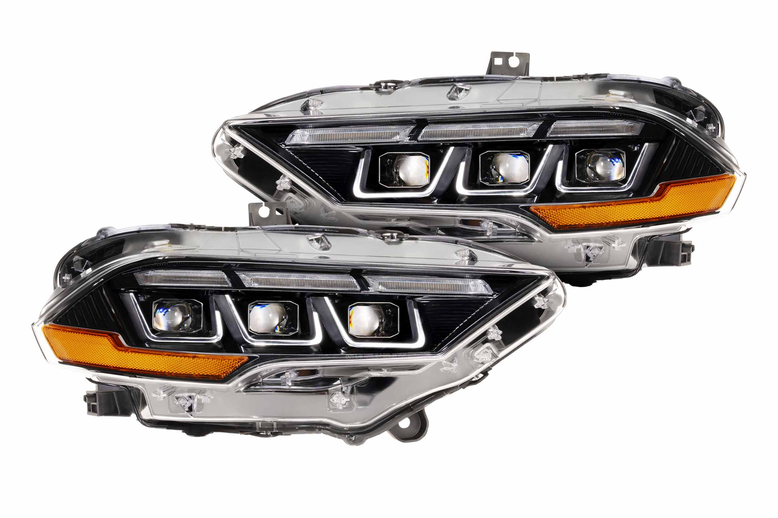 Morimoto XB LED Headlights: 18-23 Ford Mustang (Gen II / Set)