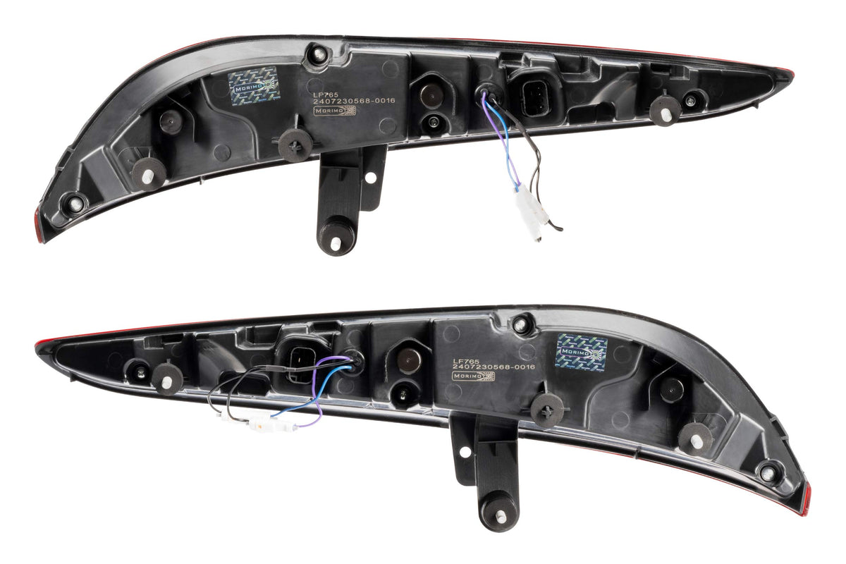 Morimoto XB LED Tail Lights: Toyota Supra (20+ / Red Lens / Set)