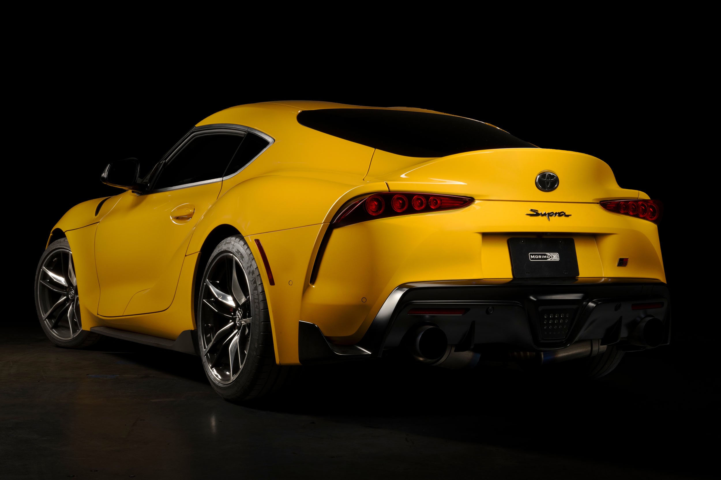 Morimoto XB LED Tail Lights: Toyota Supra (20+ / Red Lens / Set)