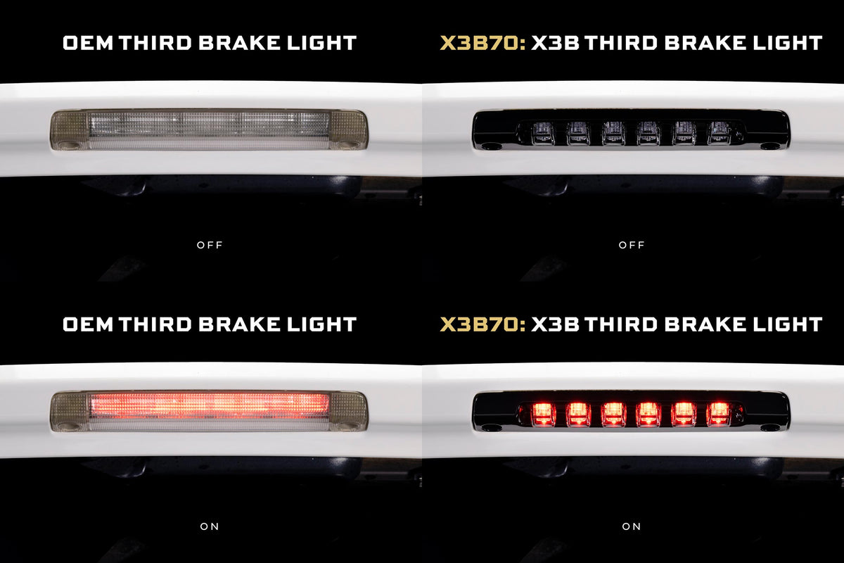 Morimoto X3B LED Third Brake Light: 10-24 Toyota 4Runner