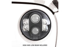 ProComp Pro Comp Jeep Headlights: 7" Round LED Hi/Lo (07-18 JK)